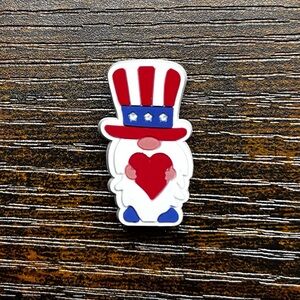 Patriotic Gnomes Croc Charms